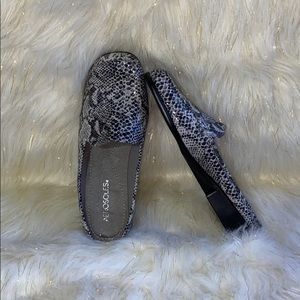 Aerosoles backless slip on shoes